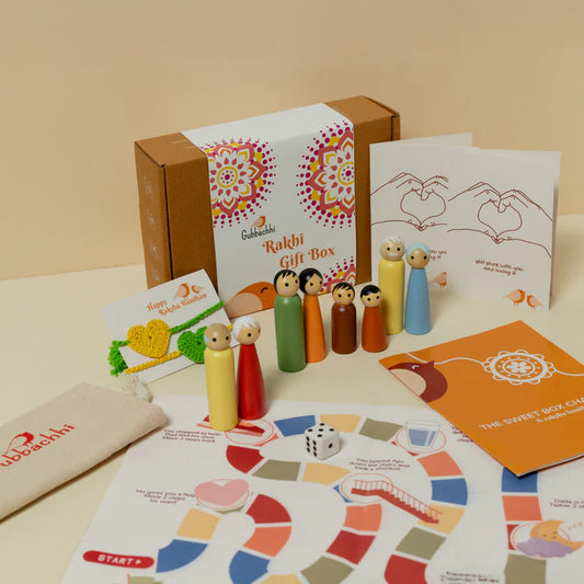 Gubbachchi Ecofriendly Play Based Rakhi Gift Set