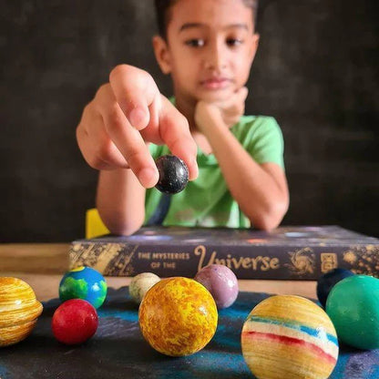 Bombay Toy Co- Wooden Solar System Toy | Space Explorer