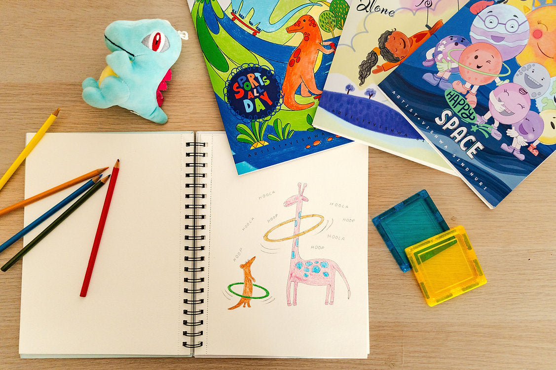 Little Boto Project- Kids Volume 1 - Children's Coloring Books