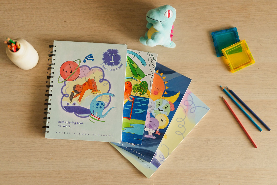 Little Boto Project- Kids Volume 1 - Children's Coloring Books