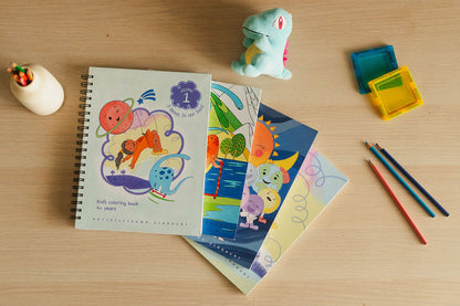 Little Boto Project- Kids Volume 1 - Children's Coloring Books