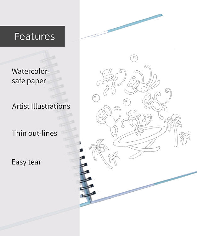 Little Boto Project- Kids Volume 1 - Children's Coloring Books