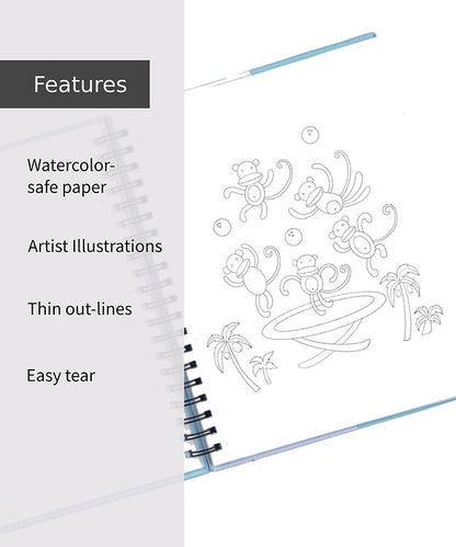 Little Boto Project- Kids Volume 1 - Children's Coloring Books