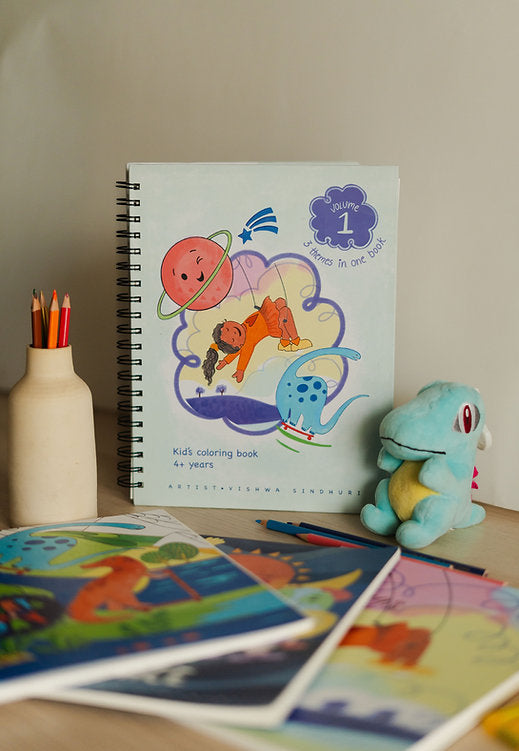 Little Boto Project- Kids Volume 1 - Children's Coloring Books