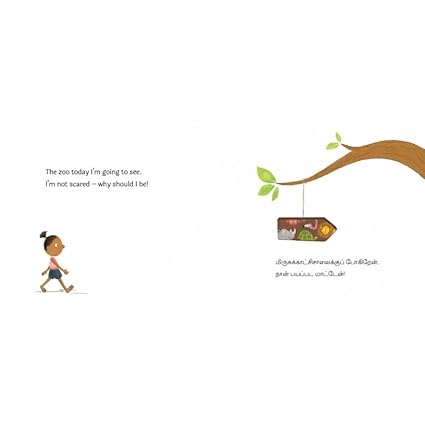I'm Going To The Zoo! / Mirugakatchisalaikku Pogiraen! (English-Tamil) - Aaram Parents
