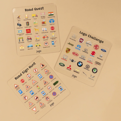 Jugo Play- 3-in-1 Road Trip Games