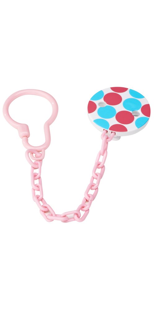 Dr. Brown's Kid's Pacifier Chain Baby Soother Clip (Multicolour)