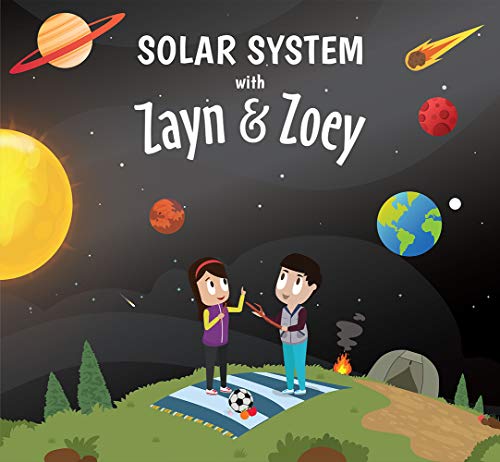 Zayn and Zoey Solar System Kids Story Book for Early Learning - Children's Educational Picture Book, English Language (Ages 3 to 5 Years)