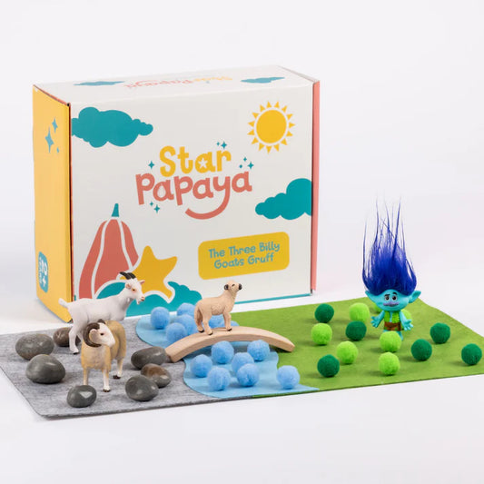 Star Papaya- Three Billy Goats Gruff StoryBox