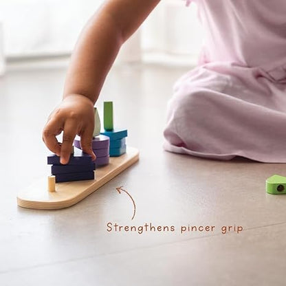 Gubbachhi Mayura Wooden Shape Sorter Toy - Aaram Parents