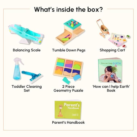 Curious Cub Montessori Wooden Toys Learning Game Level 13