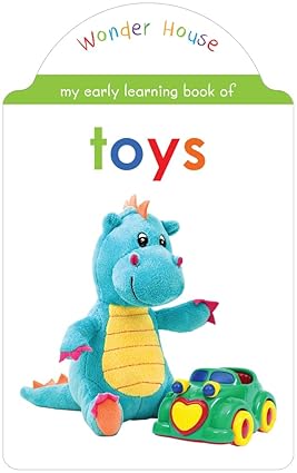 My early learning book of Toys: Attractive Shape Board Books For Kids - Aaram Parents