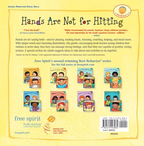 Hands Are Not for Hitting: Revised & Updated (Ages 4-7, Paperback)