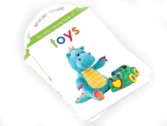 My early learning book of Toys: Attractive Shape Board Books For Kids - Aaram Parents
