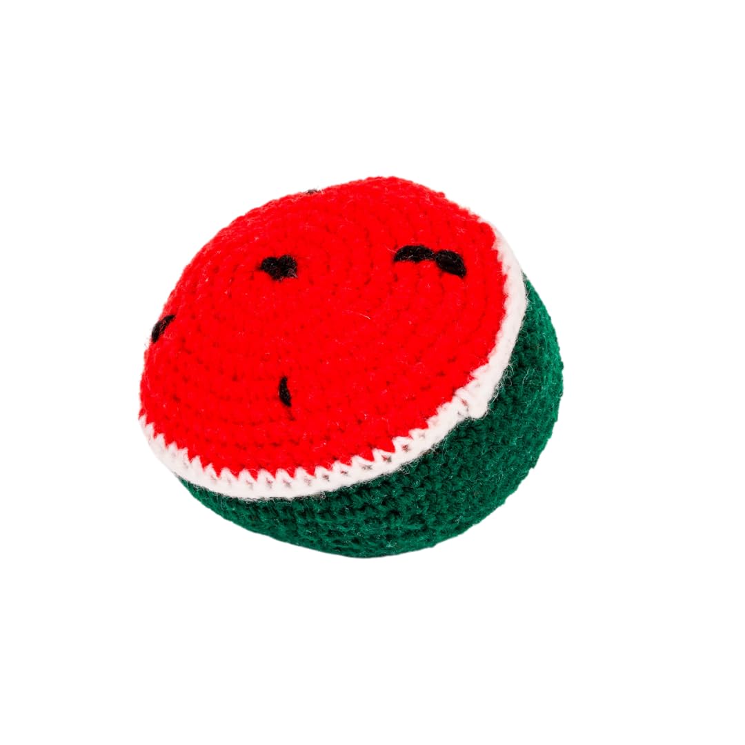 Crochet Play Food Toys- 3 Variants: Vegetables, Fruits & Mixed Set (10 pcs)