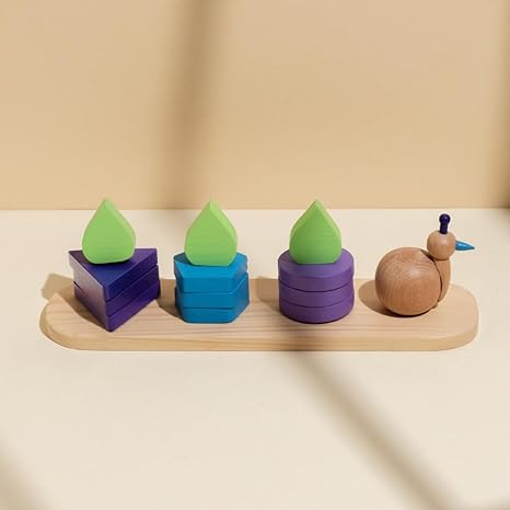 Gubbachhi Mayura Wooden Shape Sorter Toy - Aaram Parents