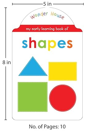 My Early Learning Book of Shapes: Attractive Shape Board Books For Kids - Aaram Parents