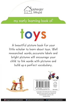 My early learning book of Toys: Attractive Shape Board Books For Kids - Aaram Parents