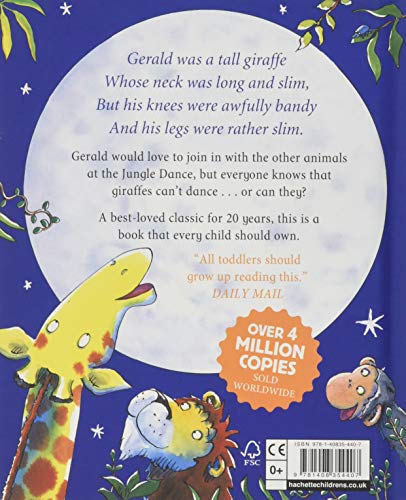 Giraffes Can't Dance - Board Book by Giles Andreae