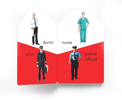 My Early Learning Book of People At Work: Attractive Shape Board Books For Kids - Aaram Parents