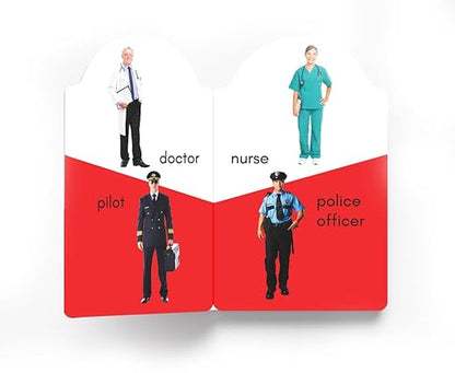 My Early Learning Book of People At Work: Attractive Shape Board Books For Kids - Aaram Parents