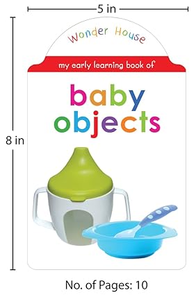 My early learning book of Baby Objects: Attractive Shape Board Books For Kids - Aaram Parents