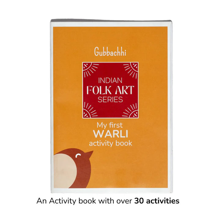 Gubbachhi- WARLI Wooden 5-in-1 Puzzle Set (12 Blocks)