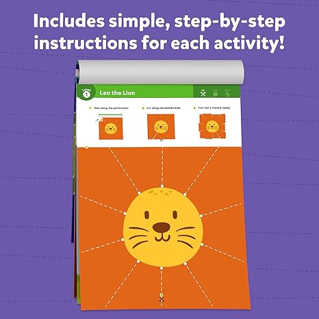 Skillmatics Snip Snip- Scissor Skills Activity Book - Multithemed - Aaram Parents