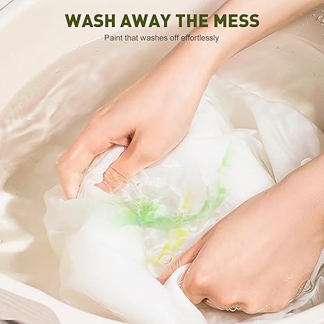 Jar Melo Washable Finger Paint Colors Set ÃƒÆ’Ã‚Â¢ÃƒÂ¢Ã¢â‚¬Å¡Ã‚Â¬ÃƒÂ¢Ã¢â€šÂ¬Ã…â€œ 6 Vibrant Colors for Kids - Aaram Parents