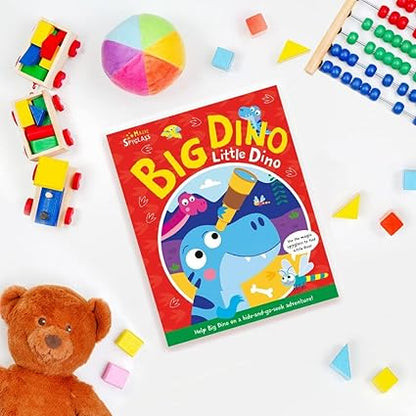 Big Dino Little Dino (Seek and Find Spyglass Books) - Aaram Parents