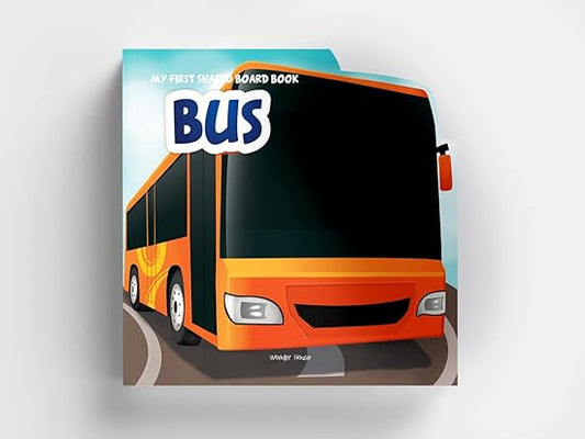 My First Shaped Board Books For Children: Transport - Bus - Aaram Parents