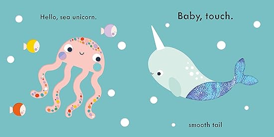 Baby Touch: Unicorns : A touch-and-feel - Aaram Parents