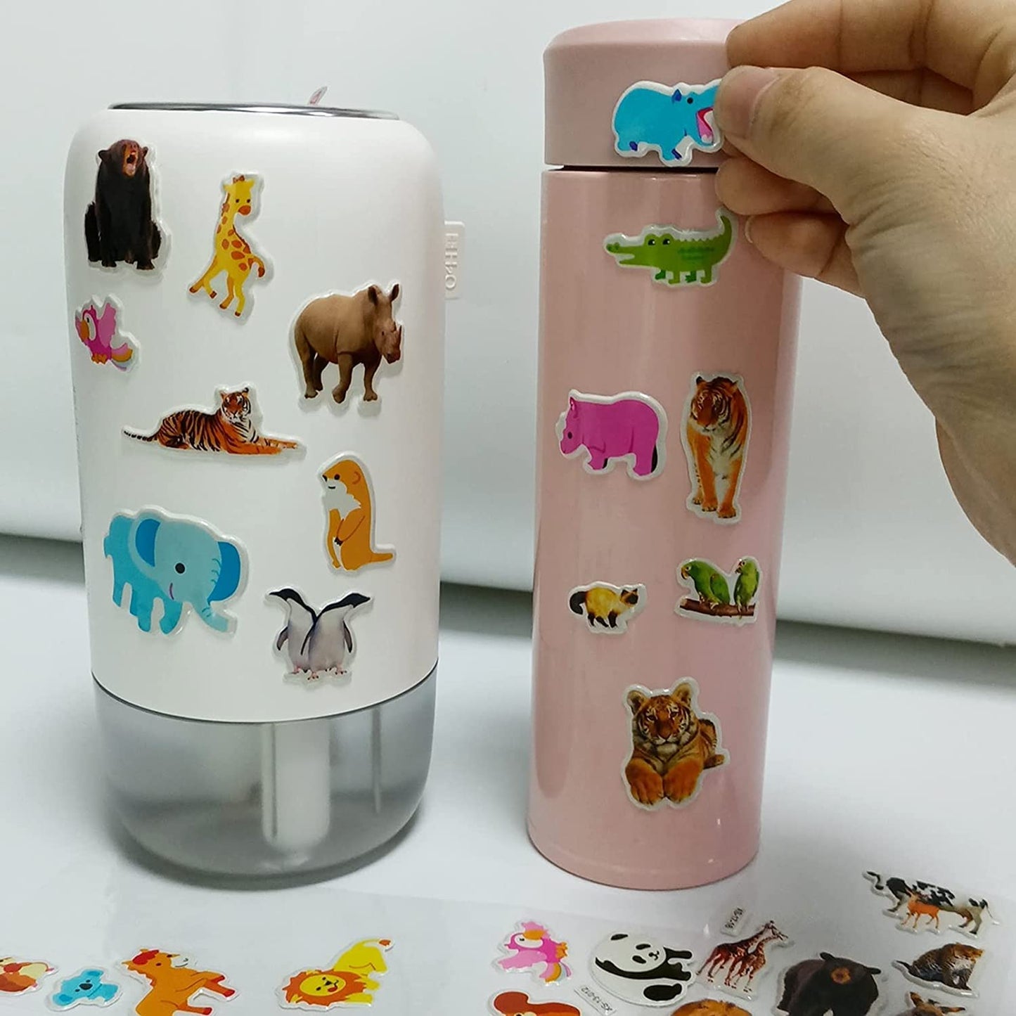 Chocozone 32 Reusable PVC Stickers Book Waterproof Stickers Toys (4 Variants)