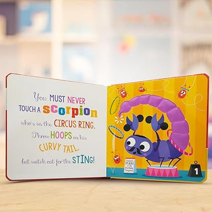 Never Touch A Snake! (Silicone Touch-And-Feel) - Aaram Parents