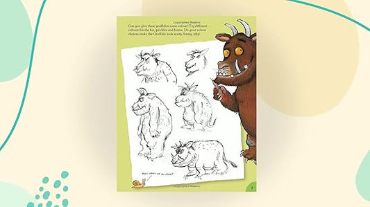 How to Draw The Gruffalo and Friends - Aaram Parents
