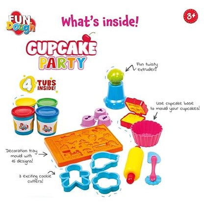 Funskool Cup Cake Party Play Dough Kit - Aaram Parents