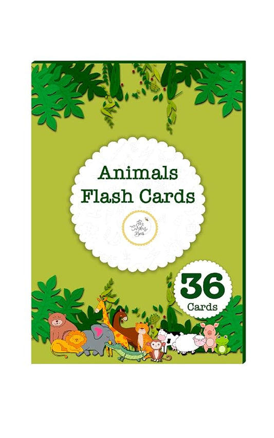The Curious Bees Flash Cards - High Contrast New Born Anti-Glare Cards & Other Variants