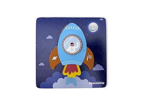 Open Ended Toddler's First 6 in 1 Puzzle - Vehicles - Aaram Parents