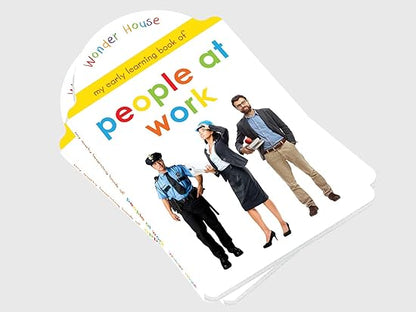 My Early Learning Book of People At Work: Attractive Shape Board Books For Kids - Aaram Parents