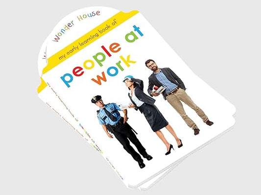 My Early Learning Book of People At Work: Attractive Shape Board Books For Kids - Aaram Parents