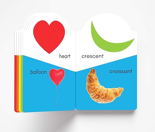 My Early Learning Book of Shapes: Attractive Shape Board Books For Kids - Aaram Parents