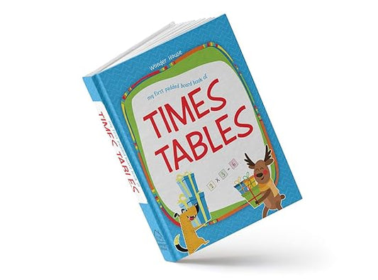 My First Padded Board Books of Times Table: Multiplication Tables From 1 - 20 - Aaram Parents