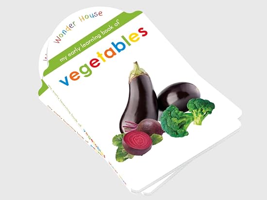 My Early Learning Book of Vegetables: Attractive Shape Board Books For Kids - Aaram Parents