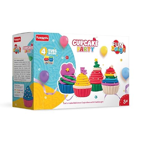 Funskool Cup Cake Party Play Dough Kit - Aaram Parents
