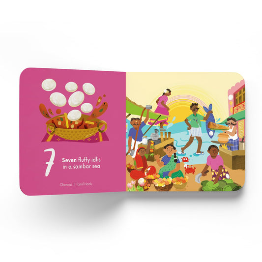 1 2 3 Idlis in a Sambar Sea