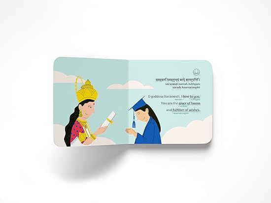 My First Shloka Book Saraswati - Aaram Parents