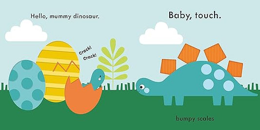Baby Touch: Dinosaurs: A touch-and-feel playbook - Aaram Parents