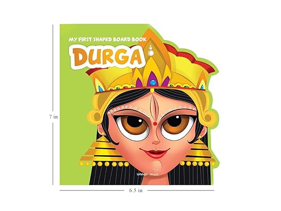 My First Shaped Board Book: Goddess Durga - Aaram Parents