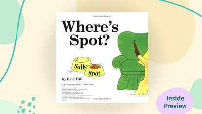 Where's Spot by Eric Hill [Paperback]