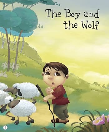 Story book: Aesops Fables- All-time Treasured Stories for Children ( Large Print) - Aaram Parents